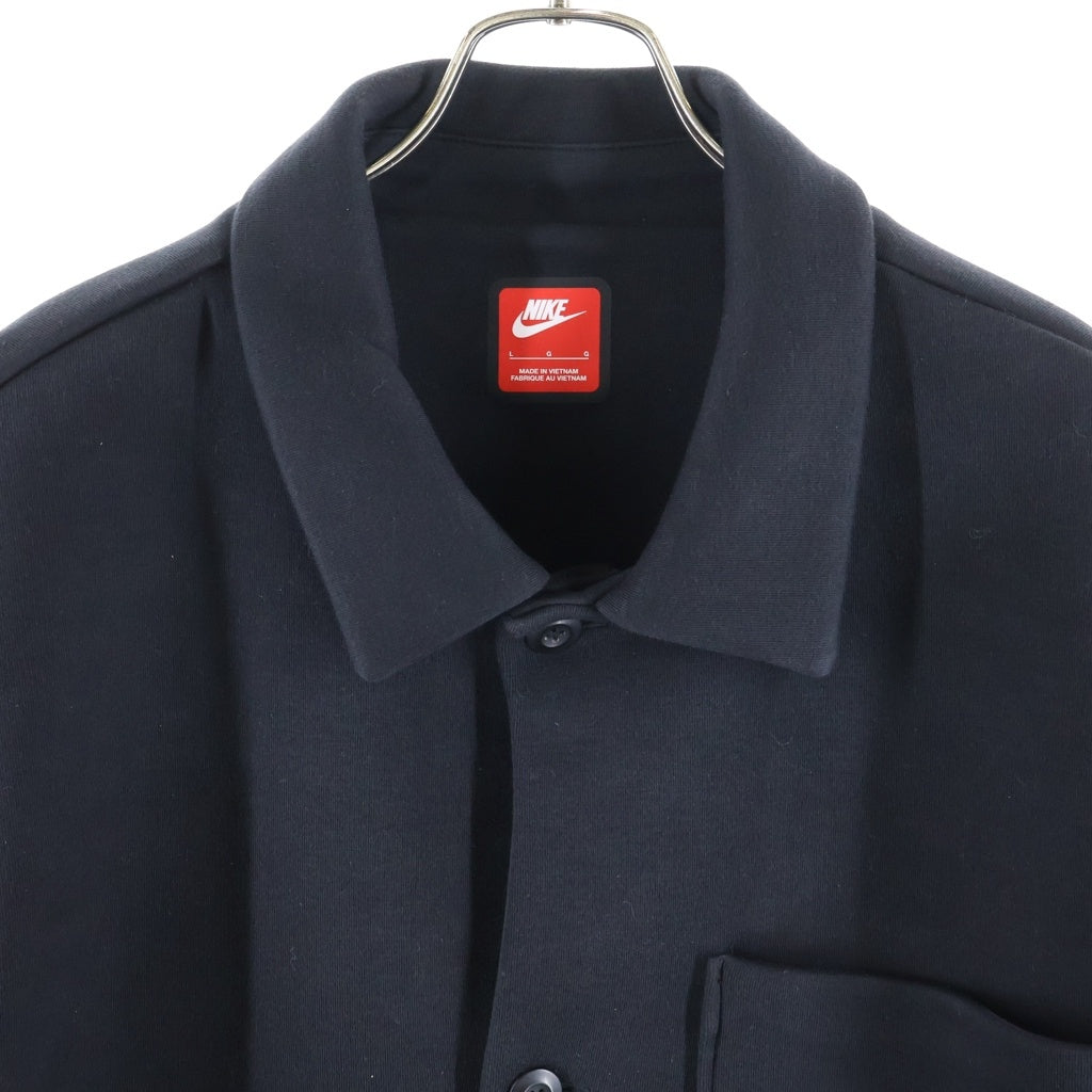 NIKE(ナイキ) PSG MNK TCHFLCREIMAGINE SHCKWP パリサンジェルマン フロントロゴ テックフリース ジャケット ブラック HM4223‐010
