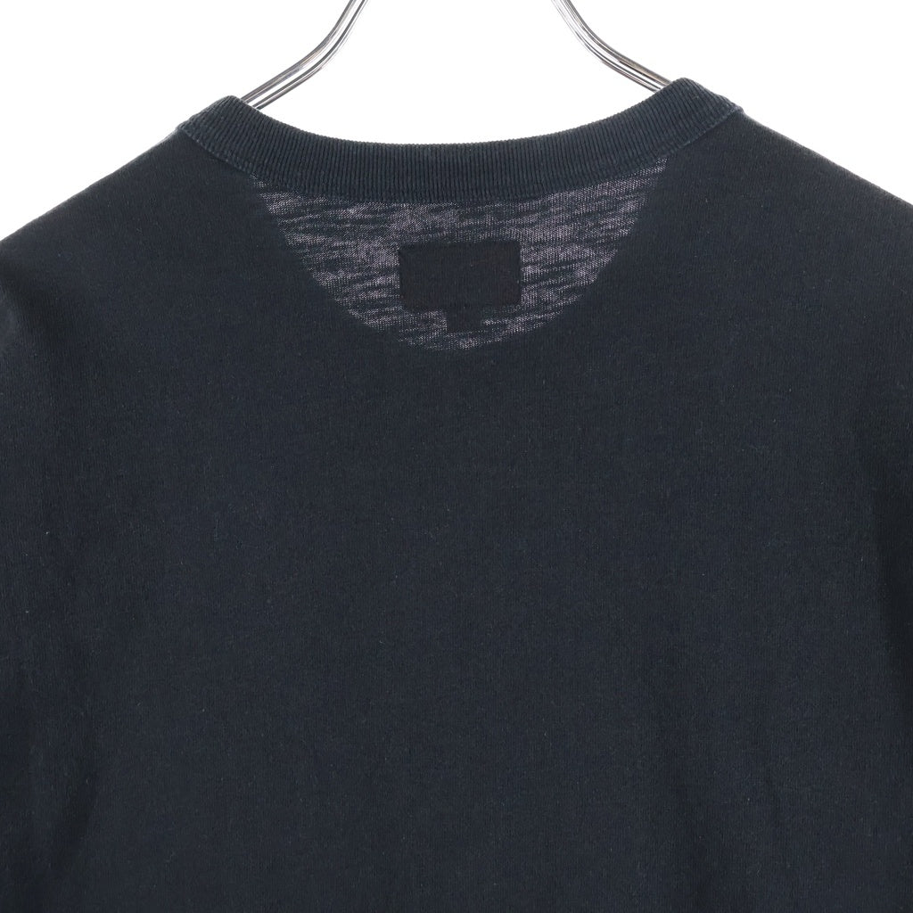 SUPREME(シュプリーム) 21SS Cut Logo S/S Top カットロゴ クルーネック半袖Tシャツ カットソー ブラック