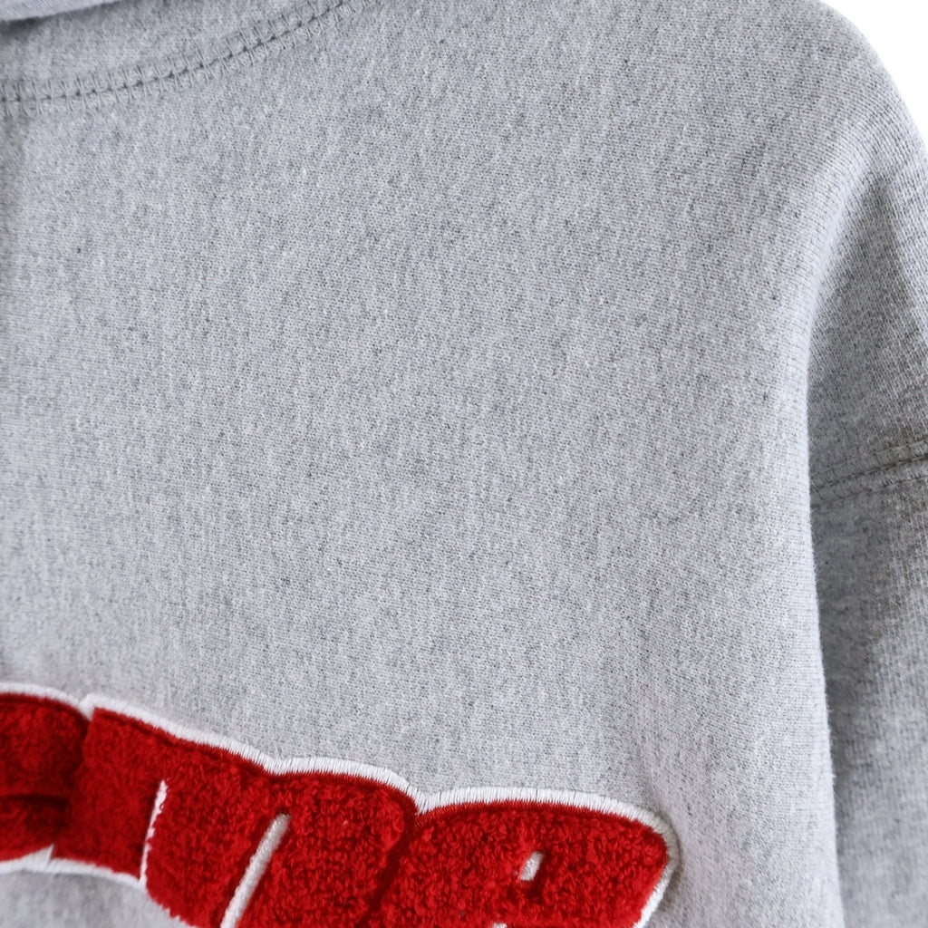 SUPREME(シュプリーム) 19SS Cheille Hooded Sweatshirt シェイユ フロントロゴ スウェット プルオーバーパーカー グレー