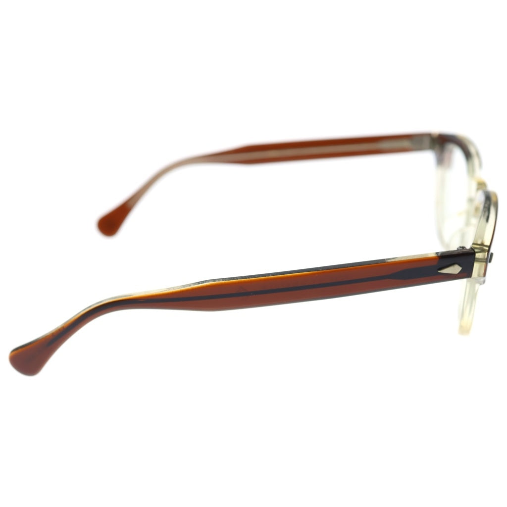 Tart Optical(タートオプティカル) ARNEL ウェリントンフレーム サングラス アイウェア 眼鏡 ブラウン/クリア 度入り JD-04