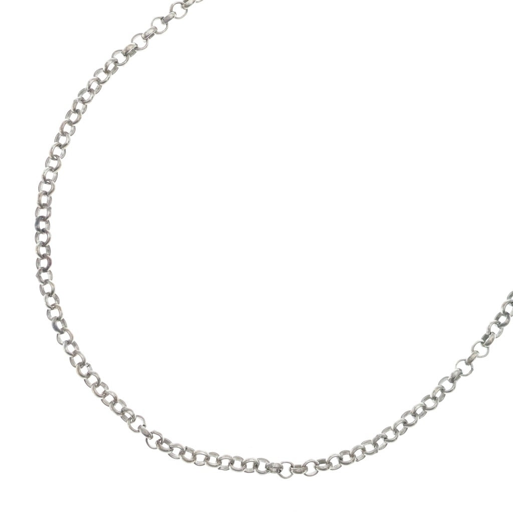 CHROME HEARTS(クロムハーツ) NECKCHAIN R18 ロールチェーンネックレス 18inch シルバー BCA083