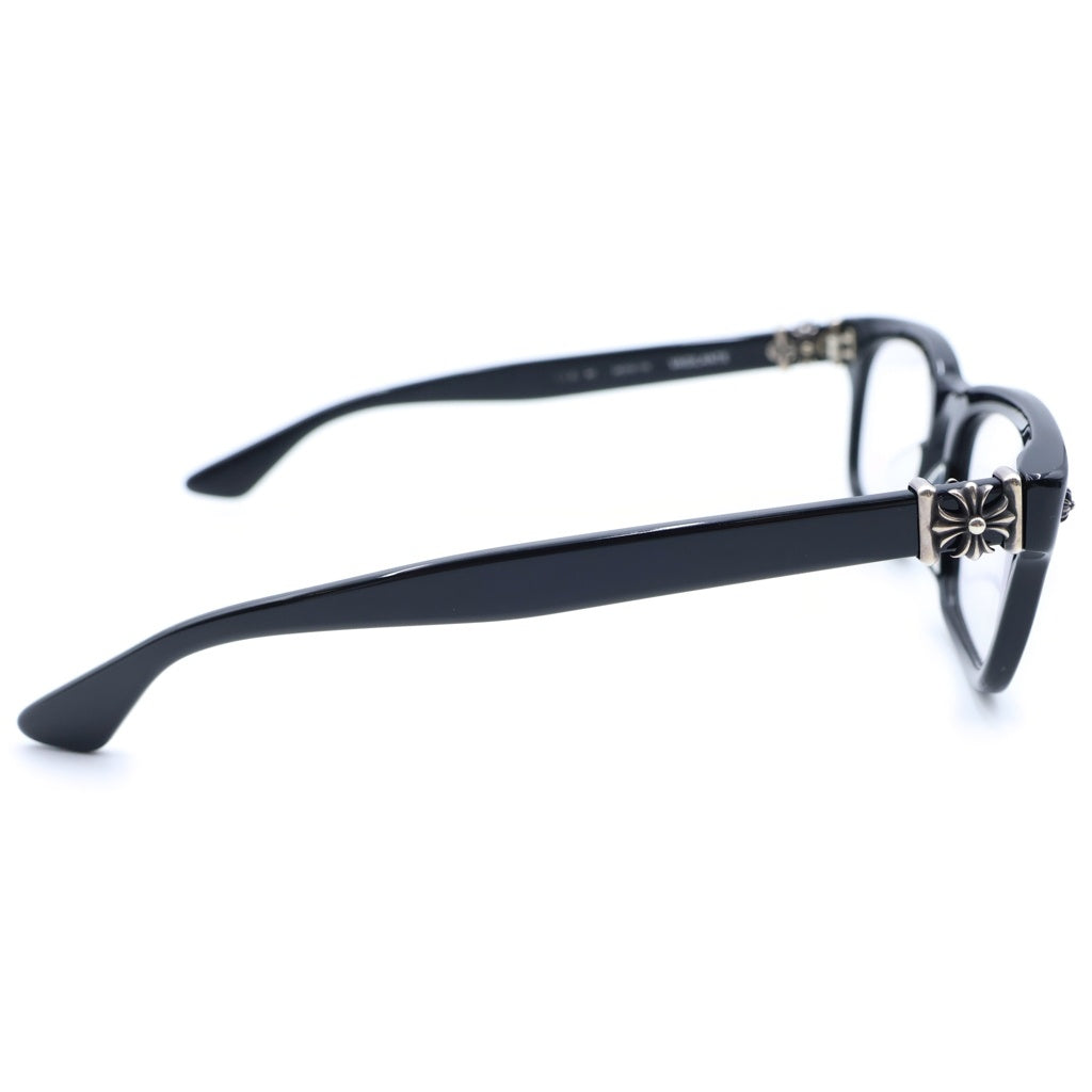 CHROME HEARTS(クロムハーツ) VAGILANTE ヴァジランテ CHプラステンプル ウェリントンサングラス アイウェア 眼鏡 ブラック/シルバー