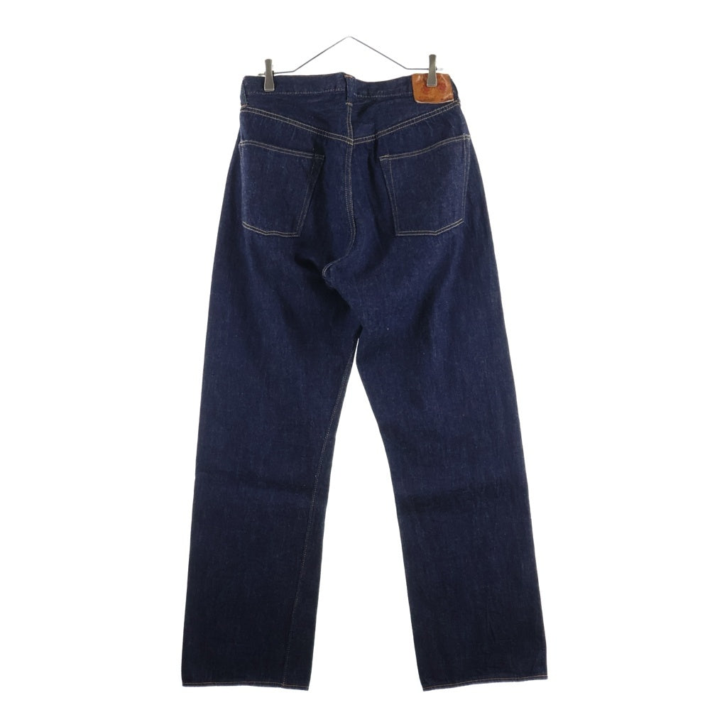 FULLCOUNT(フルカウント) WIDE DENIM SUPER SMOOTH スーパー スムース ボタンフライ ワイドデニムパンツ インディゴ 0105SS 0205SS