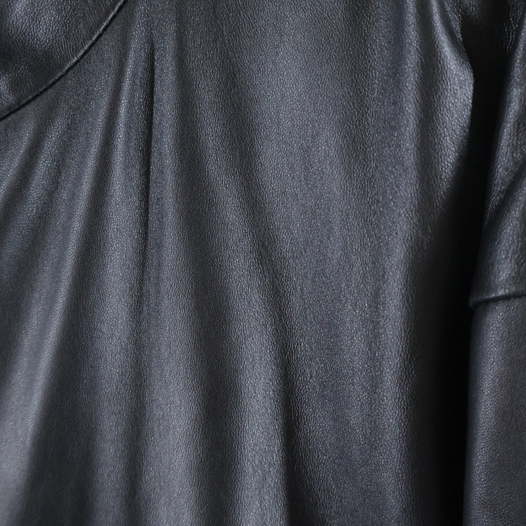 EN ROUTE(アンルート) 19AW ラムレザー チャイナジャケット ブラック 7325-199-0050
