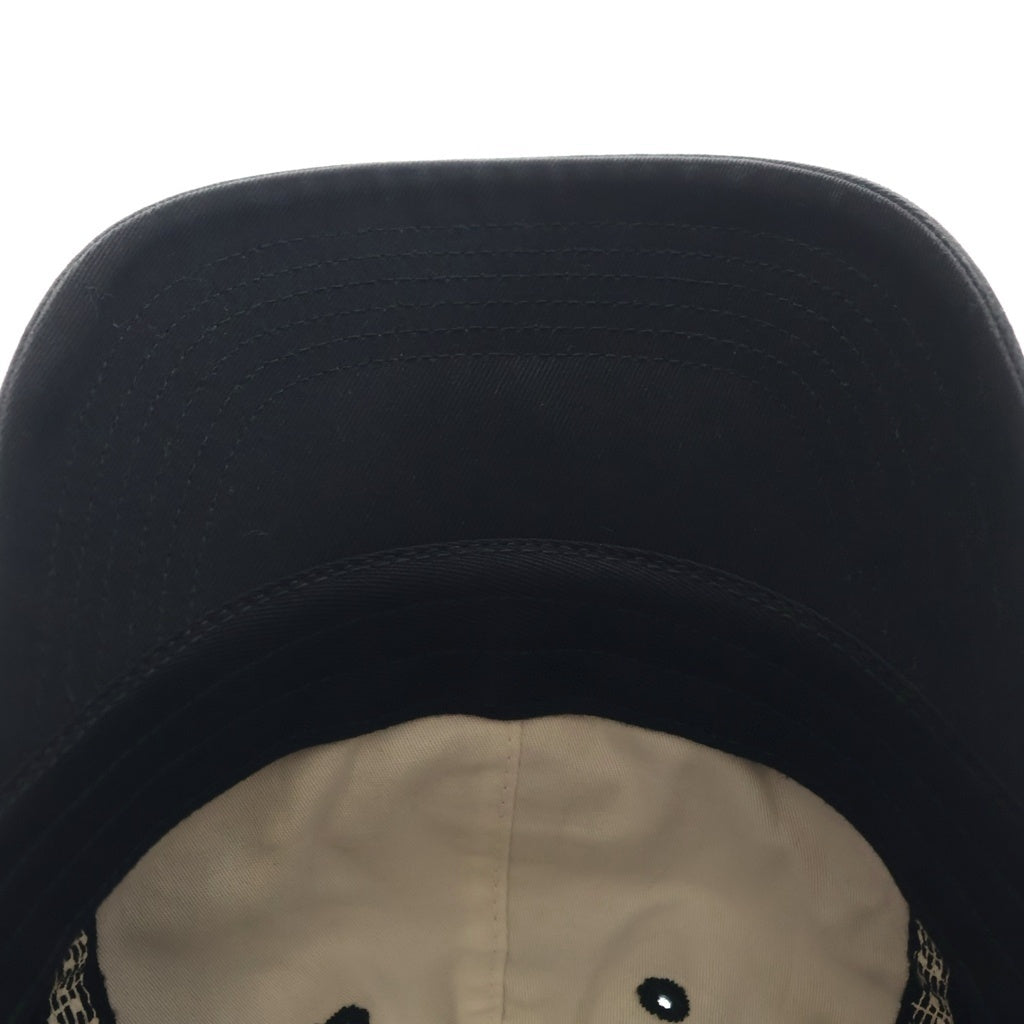SUPREME(シュプリーム) 25AW ×Number (N)ine 6-Panel ナンバーナイン スカルパッチ 6パネルキャップ 帽子 ブラック