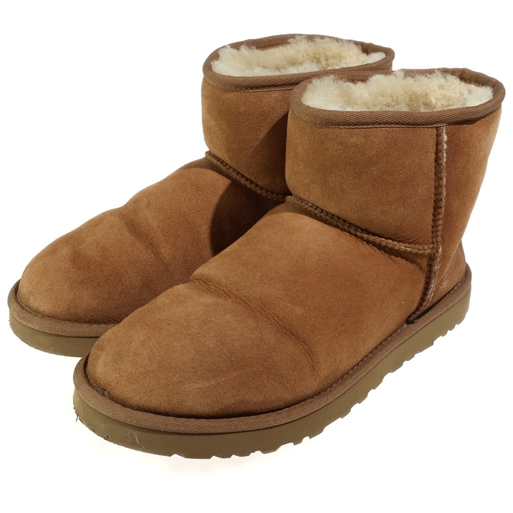UGG(アグ) M CLASSIC MINI クラシック ミニ ムートンブーツ ベージュ US9/27cm 1002072