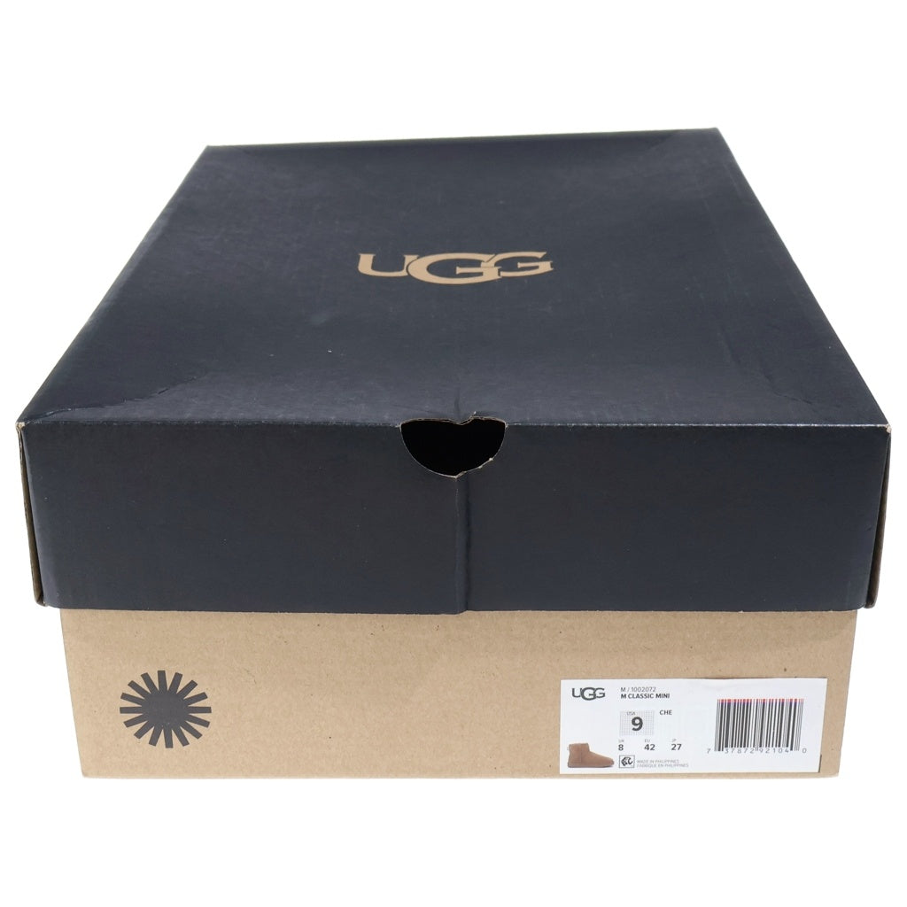 UGG(アグ) M CLASSIC MINI クラシック ミニ ムートンブーツ ベージュ US9/27cm 1002072