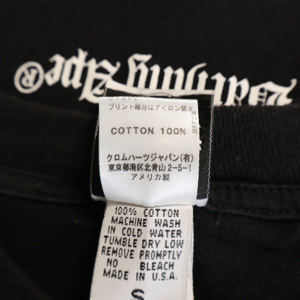 CHROME HEARTS(クロムハーツ) ×A BATHING APE BABY MILO HORSESHOE TEE アベイシングエイプ ベイビーマイロ ホースシュー クルーネック半袖Tシャツ カットソー ブラック