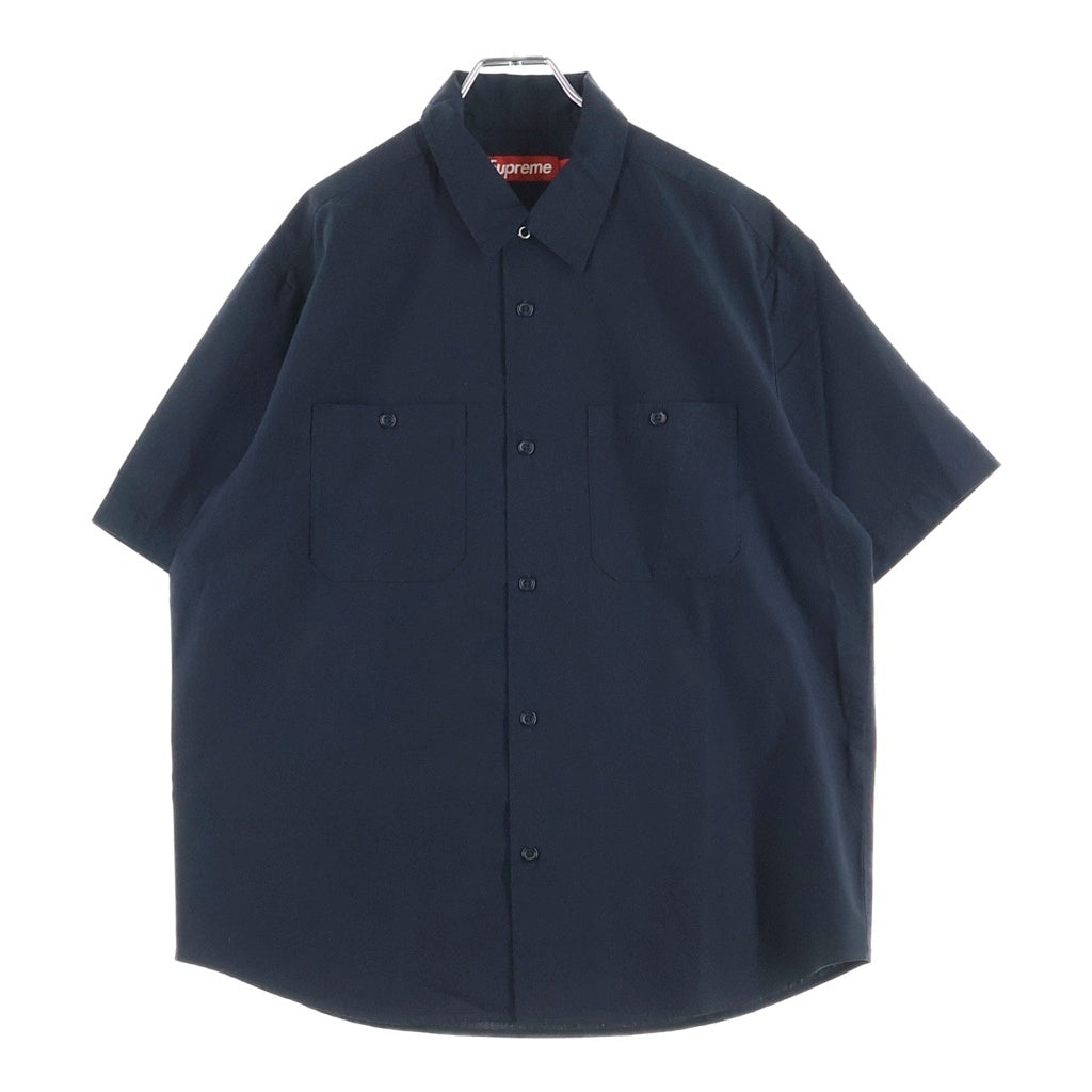 SUPREME(シュプリーム) 26SS Cigarette S/S Shirt バックシガレット刺繍半袖シャツ ブラック