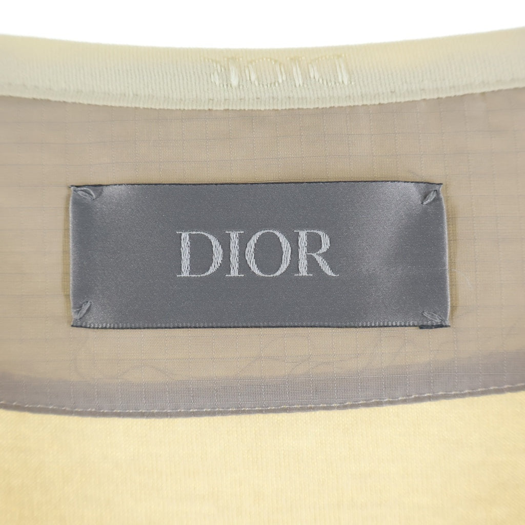 Christian Dior(クリスチャンディオール) CD 1947 ローラーコースターバックル付 ジップアップ ボアブルゾン ジャケット ホワイト 243J433A0801