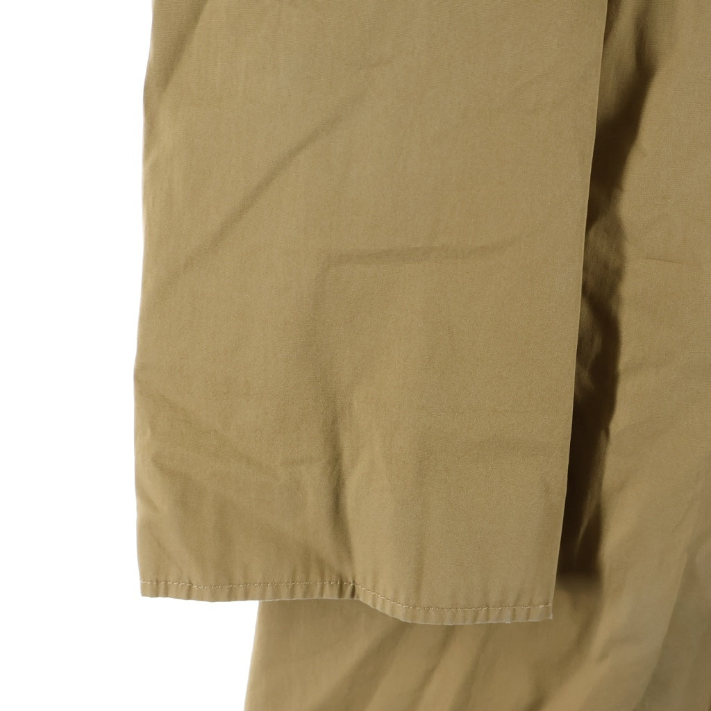 VETEMENTS(ヴェトモン) コットン ステンカラー トレンチコート ベージュ UA52CO220C