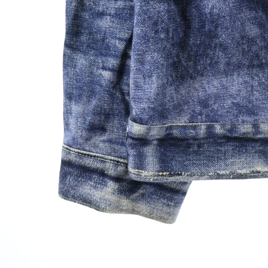JUNYA WATANABE COMME des GARCONS(ジュンヤワタナベ コムデギャルソン) 25SS AD2024 ×BerBerJin ×Levi's DENIM JACKET 3rd TYPE ベルベルジン リーバイス デニム転写ジャケット インディゴ WO-J911