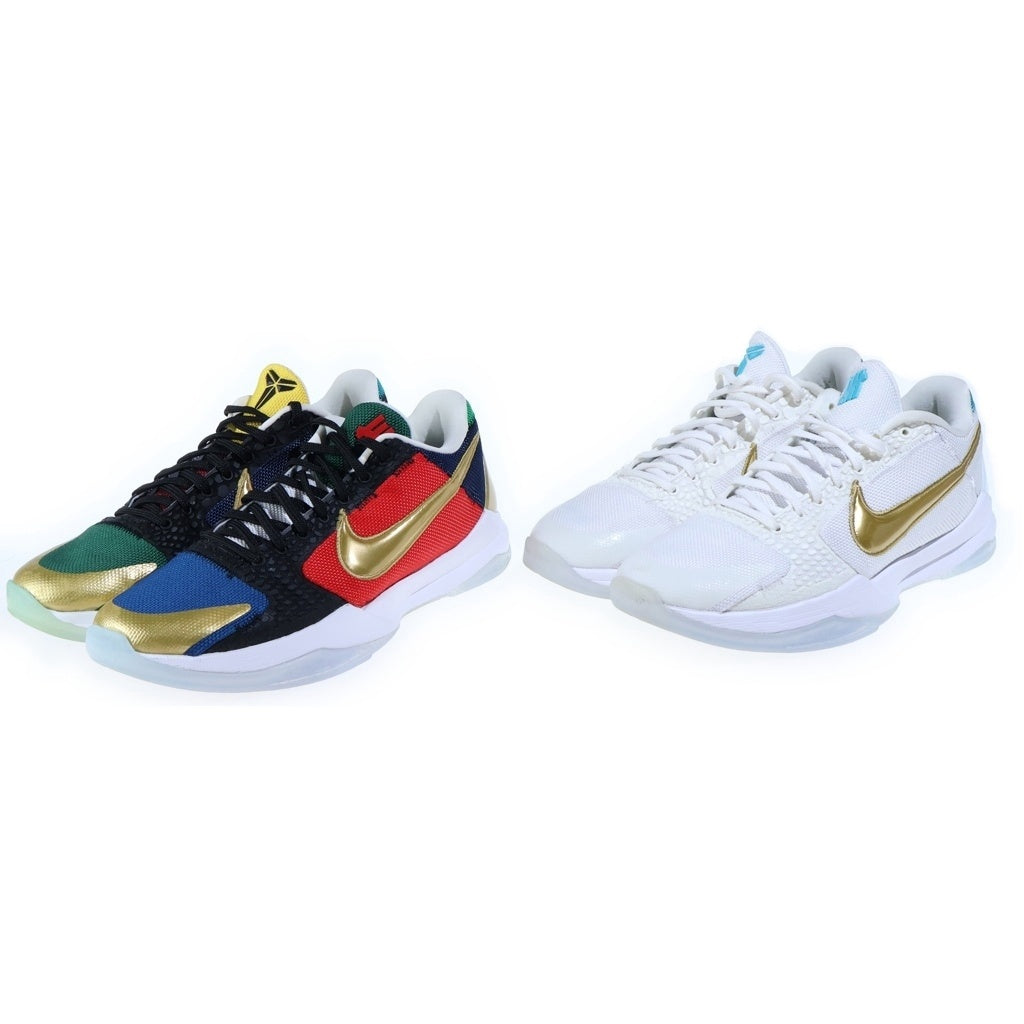 NIKE(ナイキ) ×UNDEFEATED KOBE 5 PROTRO WHAT IF PACK DIRTY DOZEN & UNLUCKY 13 アンディフィーテッド コービー5 プロトロ ローカットスニーカー US9.5/27.5cm DB4796-100