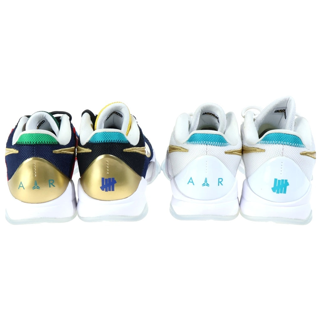 NIKE(ナイキ) ×UNDEFEATED KOBE 5 PROTRO WHAT IF PACK DIRTY DOZEN & UNLUCKY 13 アンディフィーテッド コービー5 プロトロ ローカットスニーカー US9.5/27.5cm DB4796-100