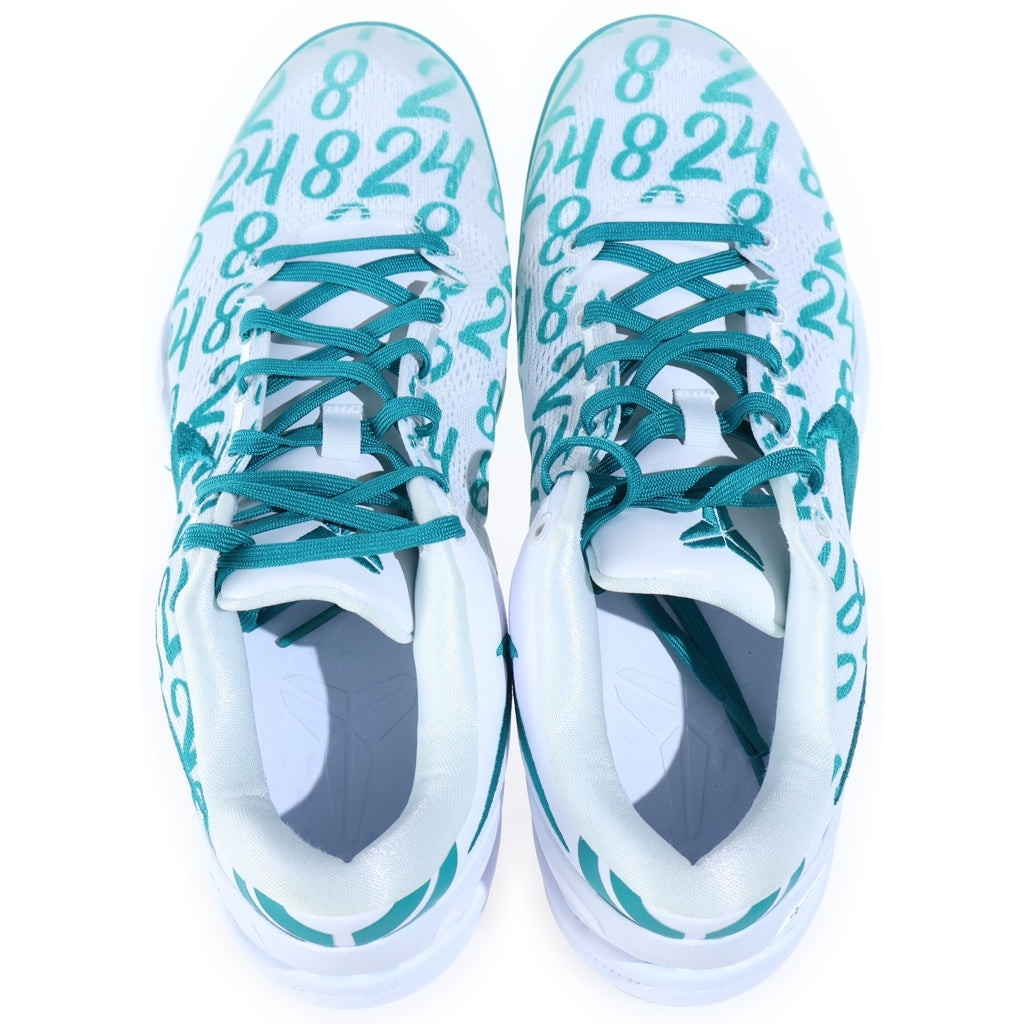 NIKE(ナイキ) KOBE 8 PROTRO AQUA コービー8 プロトロ アクア ローカットスニーカー ホワイト/ブルー US10/28cm FQ3549-101