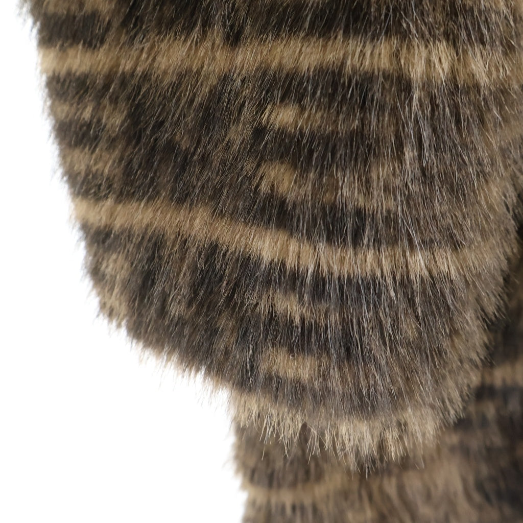 SUPREME(シュプリーム) 22SS Faux Fur Hooded Coat フェイク ファー フーデッドコート ブラウン
