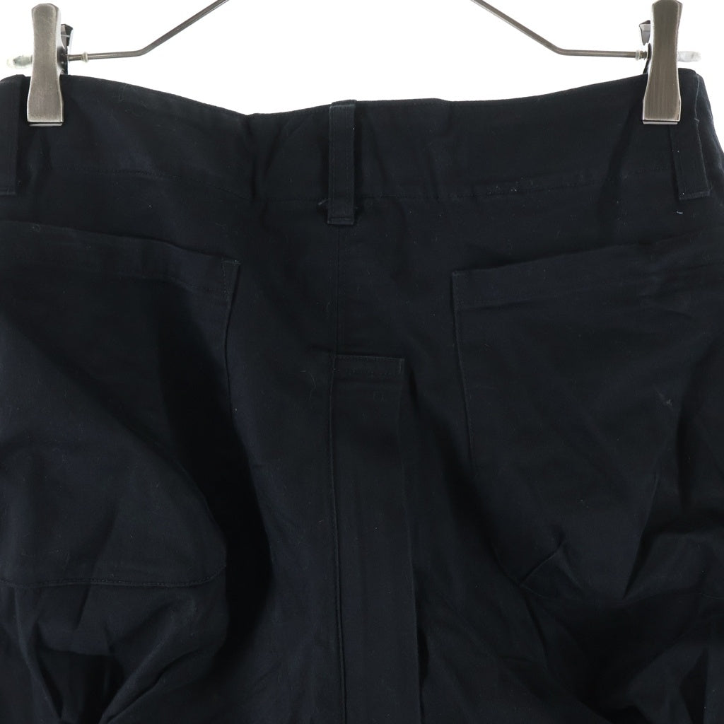 PEEL&LIFT(ピールアンドリフト) BONDAGE TROUSERS サイドジップ付き ボンテージ パンツ ブラック PL18-P012-6