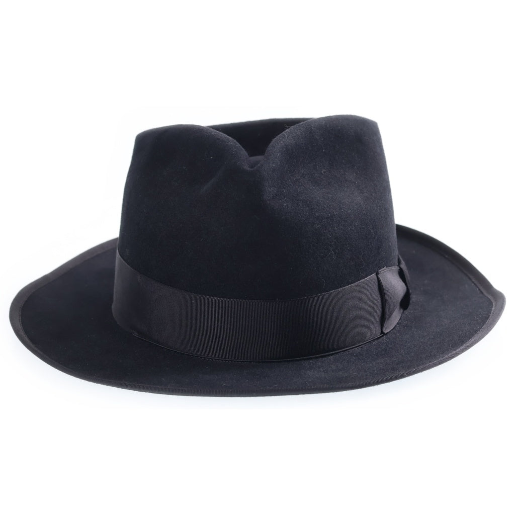 Y's for men(ワイズフォーメン) ×STETSON WHIPPET STANDARD VERSION ウィペット スタンダード バージョン ラピッドファーハット 帽子 ブラック MO-H11-160