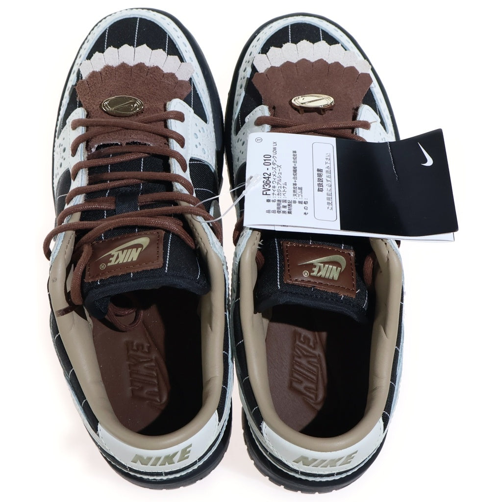 NIKE(ナイキ) WMNS DUNK LOW SUMMIT WHITE AND CACAO WOW ダンク サミット カカオワオ ローカットスニーカー レディース ブラック/ホワイト US5/22cm FV3642-010