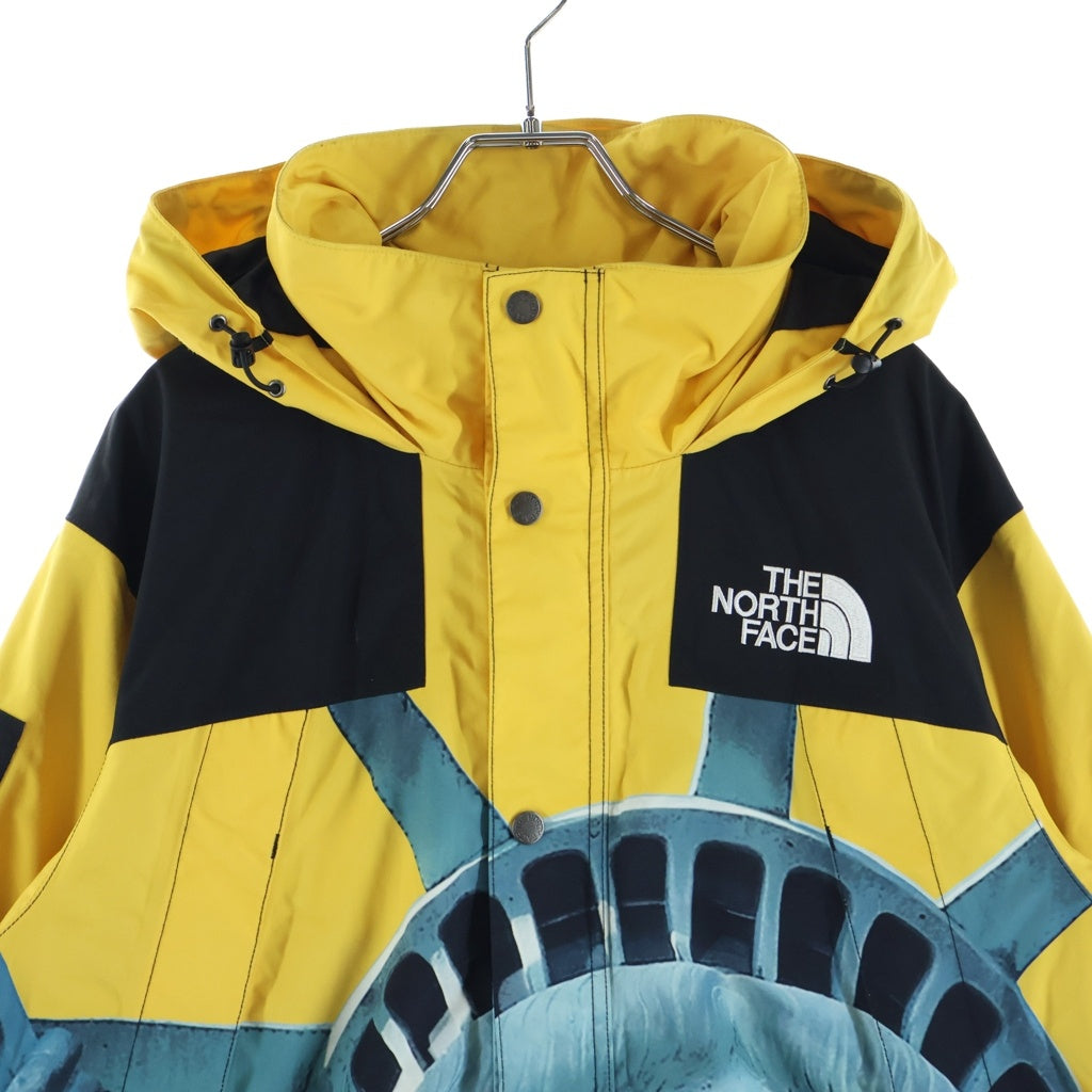 SUPREME(シュプリーム) 19AW Statue of Liberty Mountain Jacket 自由の女神 ジップアップ フーディー マウンテンジャケット イエロー NF0A47EX
