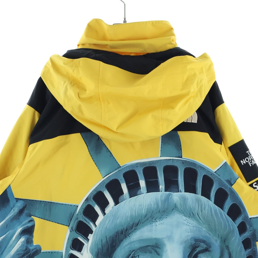 SUPREME(シュプリーム) 19AW Statue of Liberty Mountain Jacket 自由の女神 ジップアップ フーディー マウンテンジャケット イエロー NF0A47EX