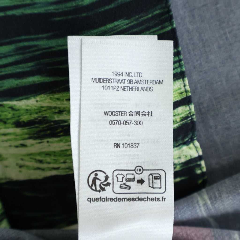 SUPREME(シュプリーム) 25SS Boat S/S Shirt ボート 総柄プリント 半袖シャツ ブルー