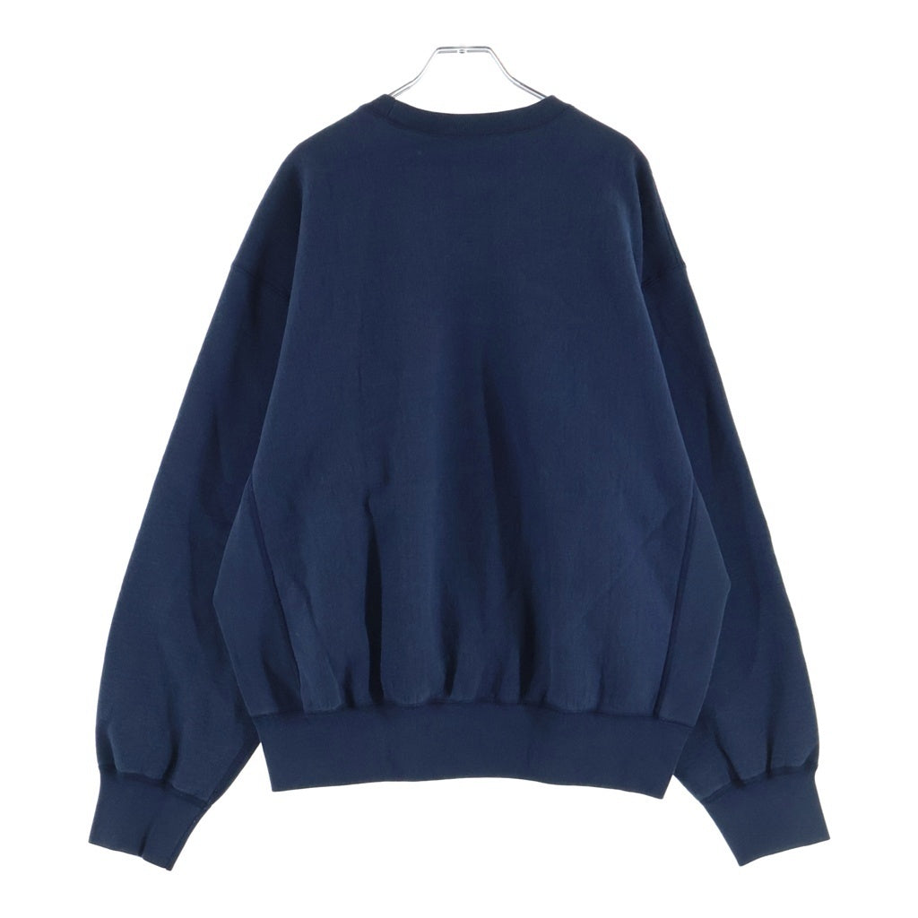 SUPREME(シュプリーム) 26SS Washed Crewneck ウォッシュド クルーネックスウェットシャツ トレーナー ネイビー