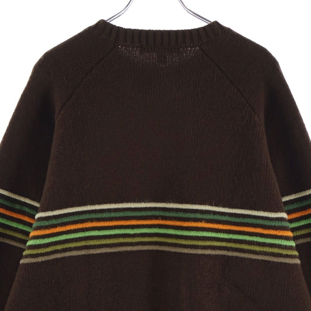 SUPREME(シュプリーム) 26SS Raised Stripe Sweater ラインズドストライプニットスウェット セーター ブラウン