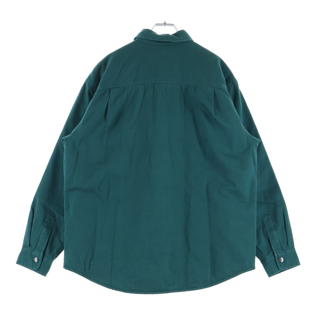 SUPREME(シュプリーム) 25AW Quilted Lined Denim Snap Shirt キルテッドライン デニムスナップシャツジャケット グリーン