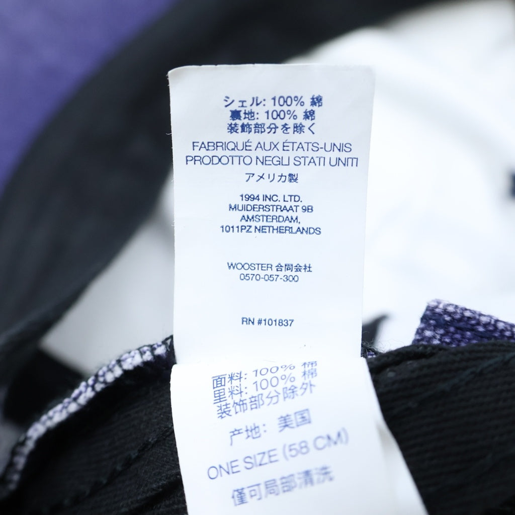 SUPREME(シュプリーム) 24AW Pigment S Logo 6 Panel ピグメント Sロゴ 6パネルキャップ 帽子 ネイビー