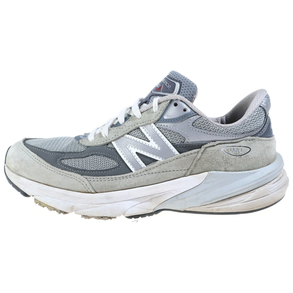New Balance(ニューバランス) M990GL6 V6 USA製 レザー ローカットスニーカー グレー US8.5/26.5cm