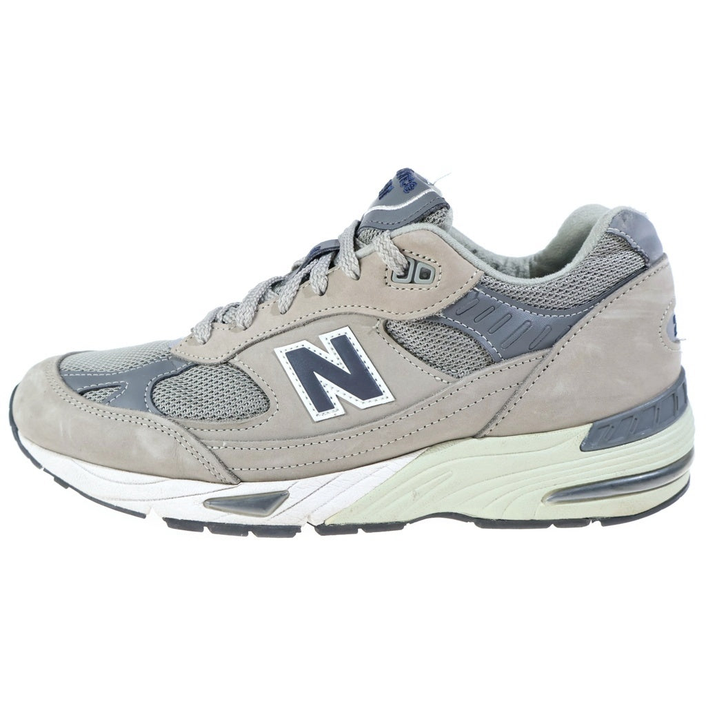 New Balance(ニューバランス) 20TH ANNIVERSARY レザー イングランド製 20周年 ローカットスニーカー グレー US9/27.0cm M991ANI
