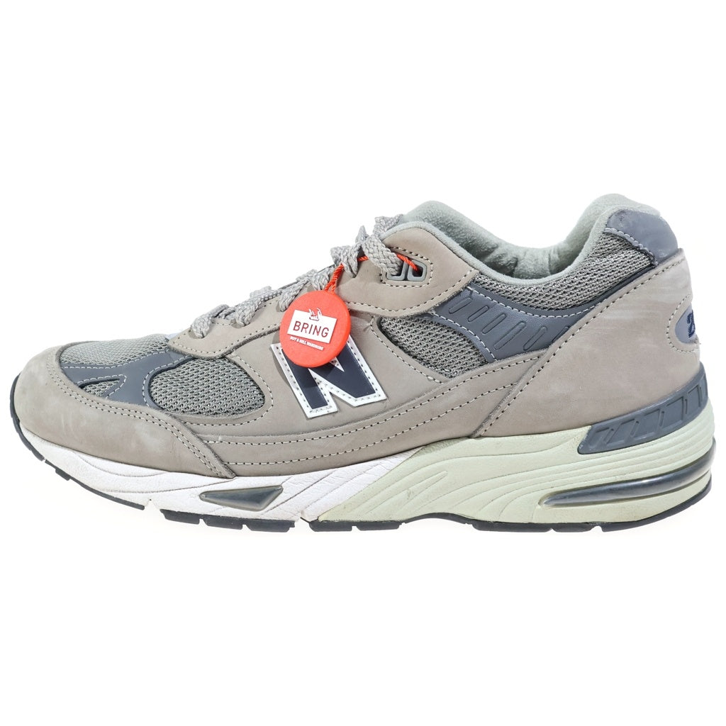 New Balance(ニューバランス) 20TH ANNIVERSARY レザー イングランド製 20周年 ローカットスニーカー グレー US9/27.0cm M991ANI
