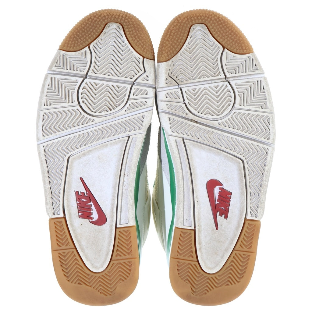 NIKE(ナイキ) AIR JORDAN 4 RETRO SP PINE GREEN エアジョーダン4 レトロ パイングリーン ハイカットスニーカー ホワイト/グリーン US9/27cm DR5415-103
