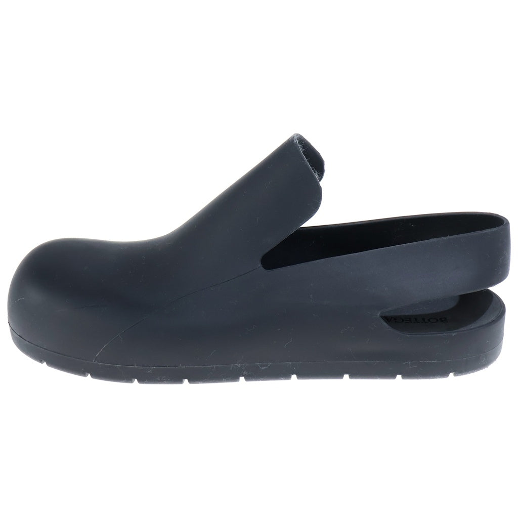 BOTTEGA VENETA(ボッテガヴェネタ) PUDDLE RUBBER CLOGS パドルラバーサンダル スリングバック ブラック