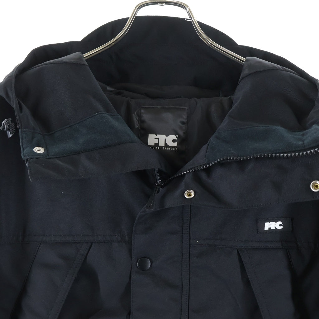 FTC(エフシーティー) 25AW WATERPROOF 3L MOUNTAIN JACKET ウォータープルーフ ロゴエンブロイダリー ナイロン フーデッド ジップアップ マウンテンジャケット