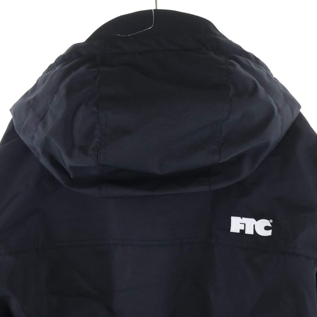 FTC(エフシーティー) 25AW WATERPROOF 3L MOUNTAIN JACKET ウォータープルーフ ロゴエンブロイダリー ナイロン フーデッド ジップアップ マウンテンジャケット