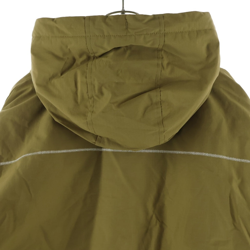 Dime(ダイム) 25AW QUILTED RIPSTOP PUFFER JACKET キルテッド リップストップ ステッチ ジップアップ パファージャケット ベージュ