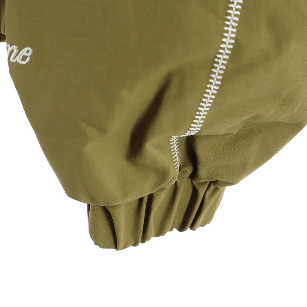 Dime(ダイム) 25AW QUILTED RIPSTOP PUFFER JACKET キルテッド リップストップ ステッチ ジップアップ パファージャケット ベージュ