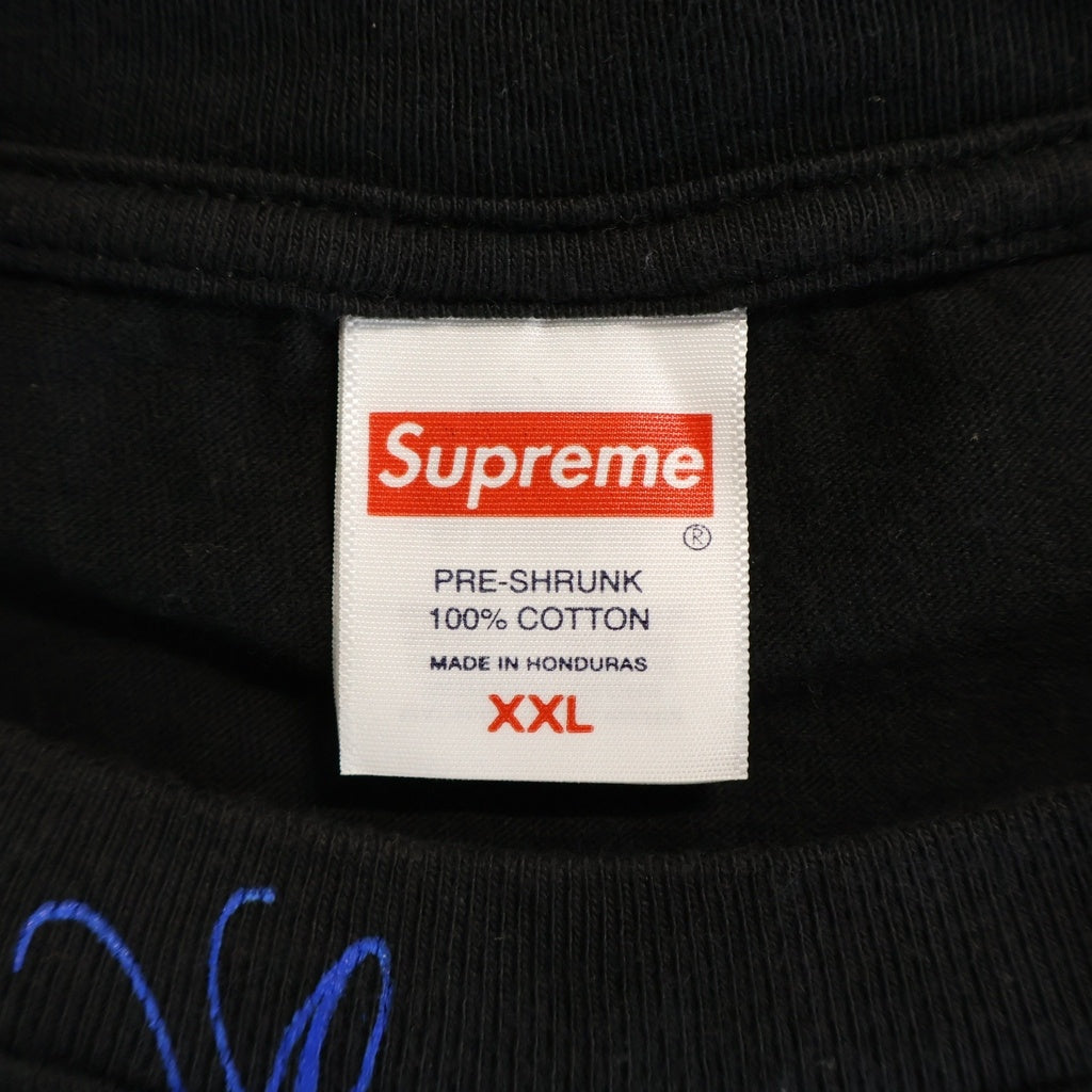 SUPREME(シュプリーム) 25SS Announcing Tee アナウンシング クルーネック 半袖Tシャツ カットソー ブラック
