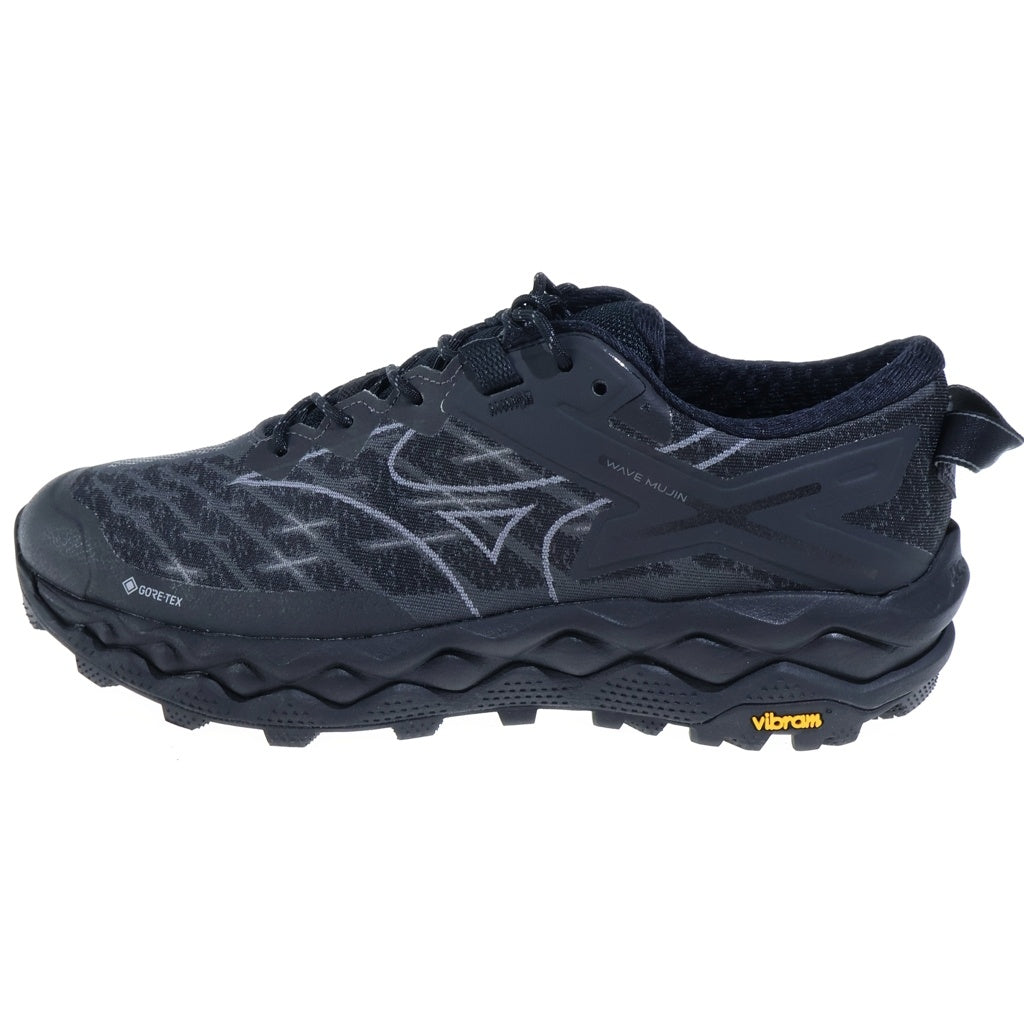 MIZUNO(ミズノ) GORE TEX WAVE MUJIN LS GTX ゴアテックス ウエーブ ムジン ローカットスニーカー ブラック US7.5/25.5cm D1GA250102