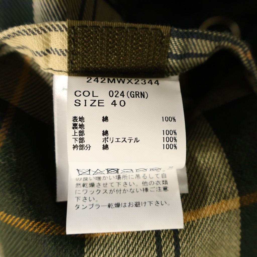 Barbour(バブアー) MODIFIED EXMOOR WAX COAT モディファイド エクスモア ワックスコート ダークグリーン 242MWX2344