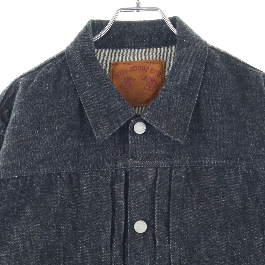 FULLCOUNT(フルカウント) TYPE-1 DENIM JACKET ファースト デニムトラッカージャケット ブラック 2107BK