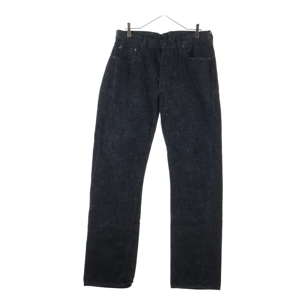 FULLCOUNT(フルカウント) SRTAIGHT BLACK SELVEDGE DENIM ストレート セルビッジ ボタンフライデニムパンツ ブラック 1101BK