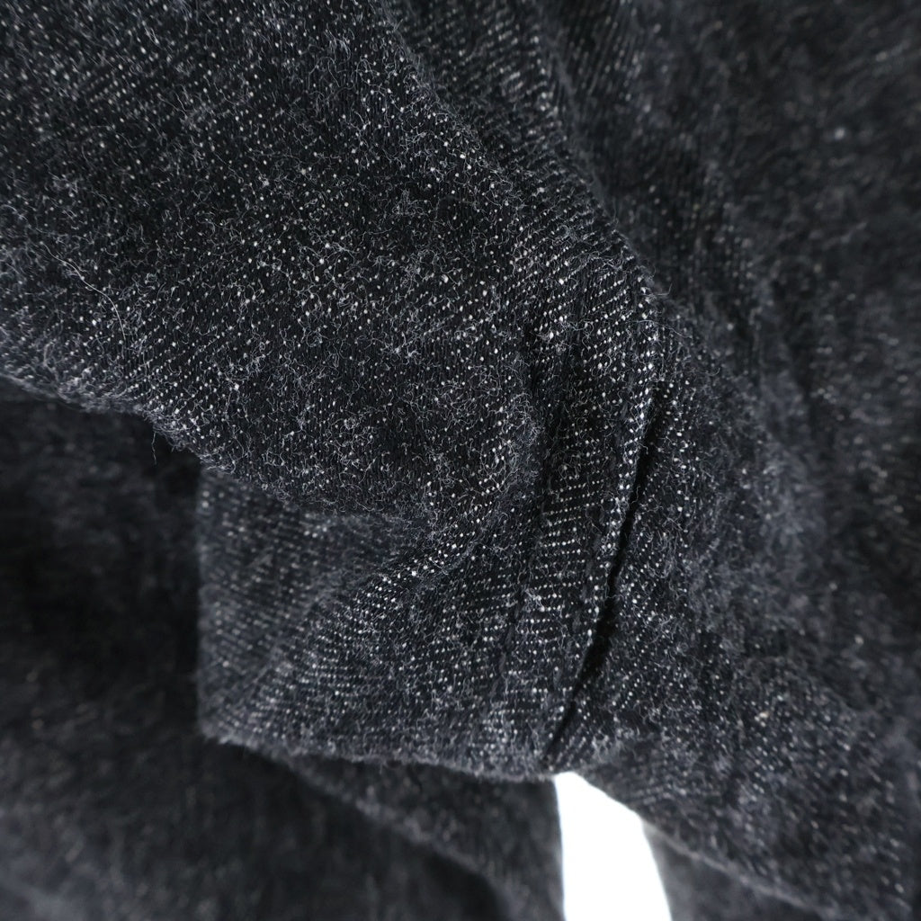 FULLCOUNT(フルカウント) SRTAIGHT BLACK SELVEDGE DENIM ストレート セルビッジ ボタンフライデニムパンツ ブラック 1101BK