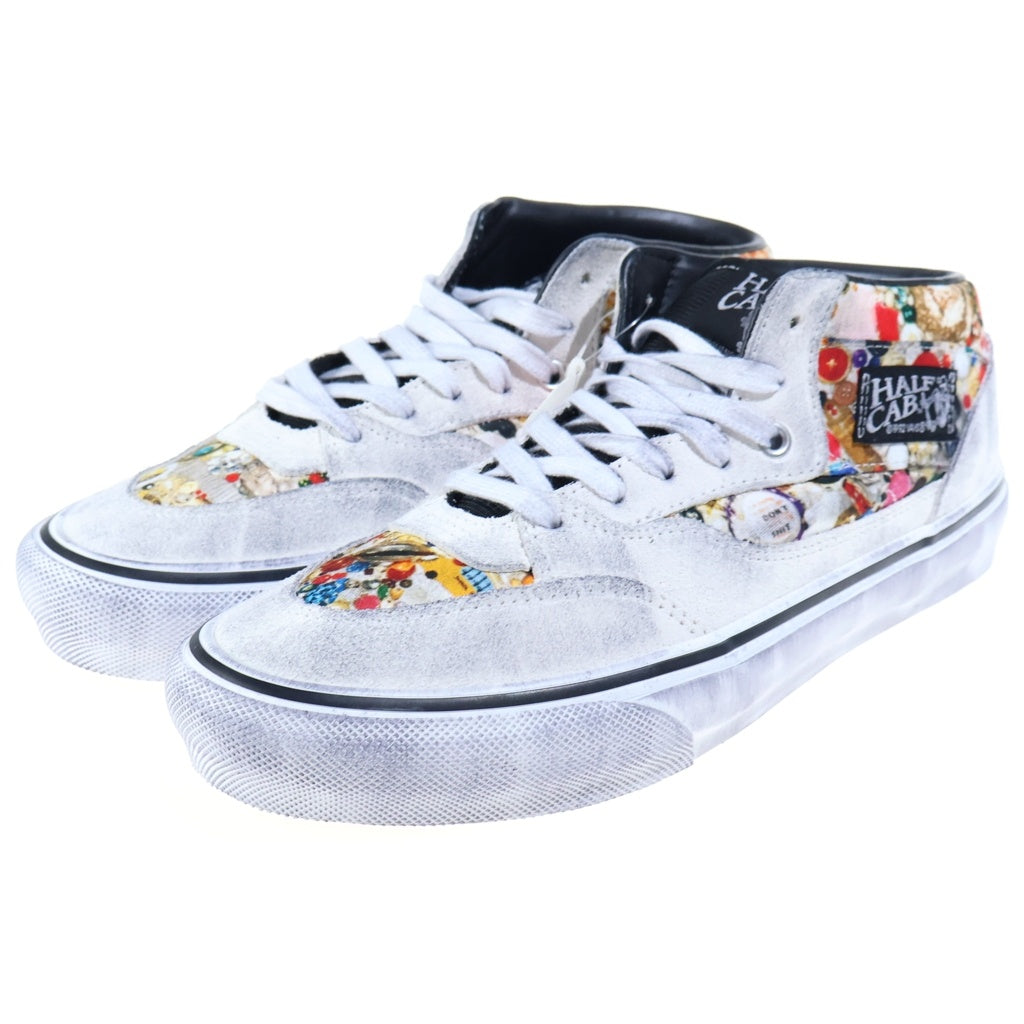 VANS(ヴァンズ) 26SS ×Mike Kelley ×SUPREME HALF CAB マイクケリー シュプリーム ハーフキャブ ミッドカットスニーカー マルチカラー US9/27cm VN00112HNTR