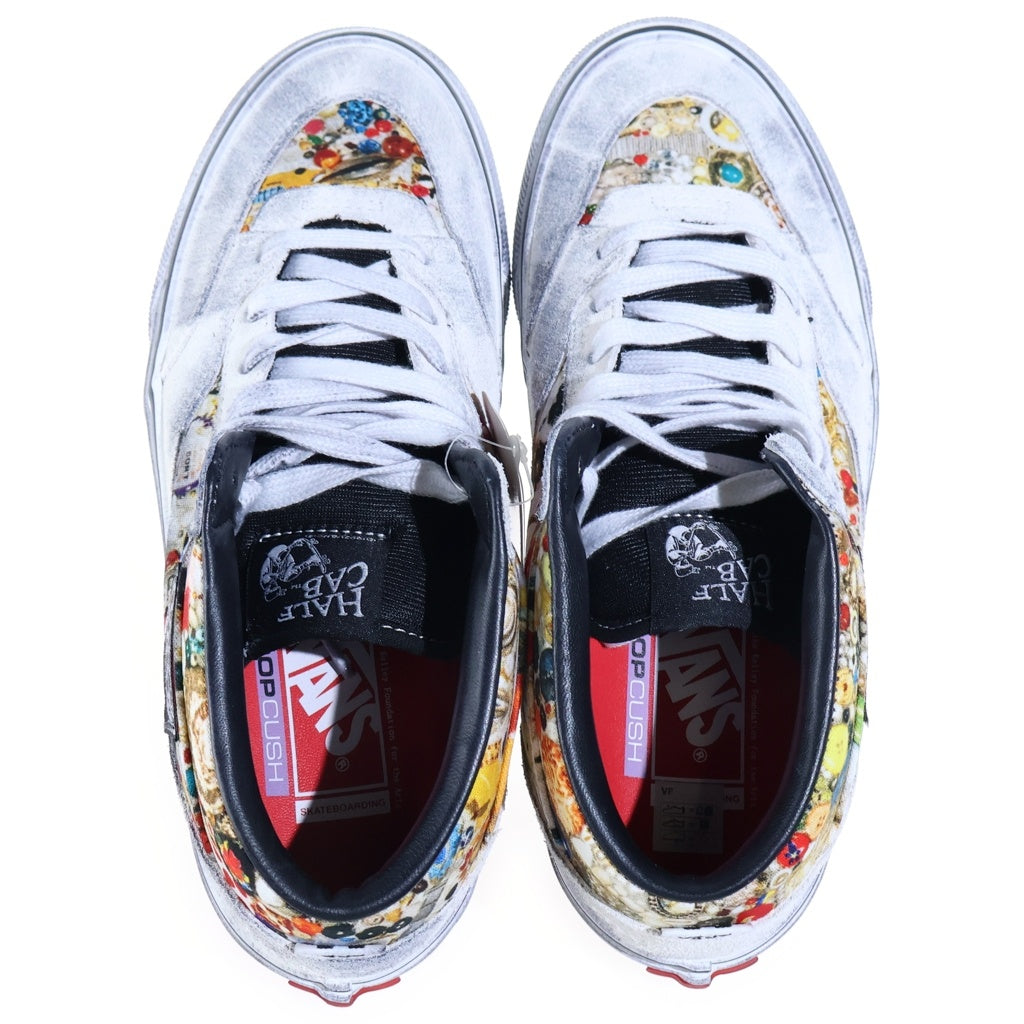 VANS(ヴァンズ) 26SS ×Mike Kelley ×SUPREME HALF CAB マイクケリー シュプリーム ハーフキャブ ミッドカットスニーカー マルチカラー US9/27cm VN00112HNTR
