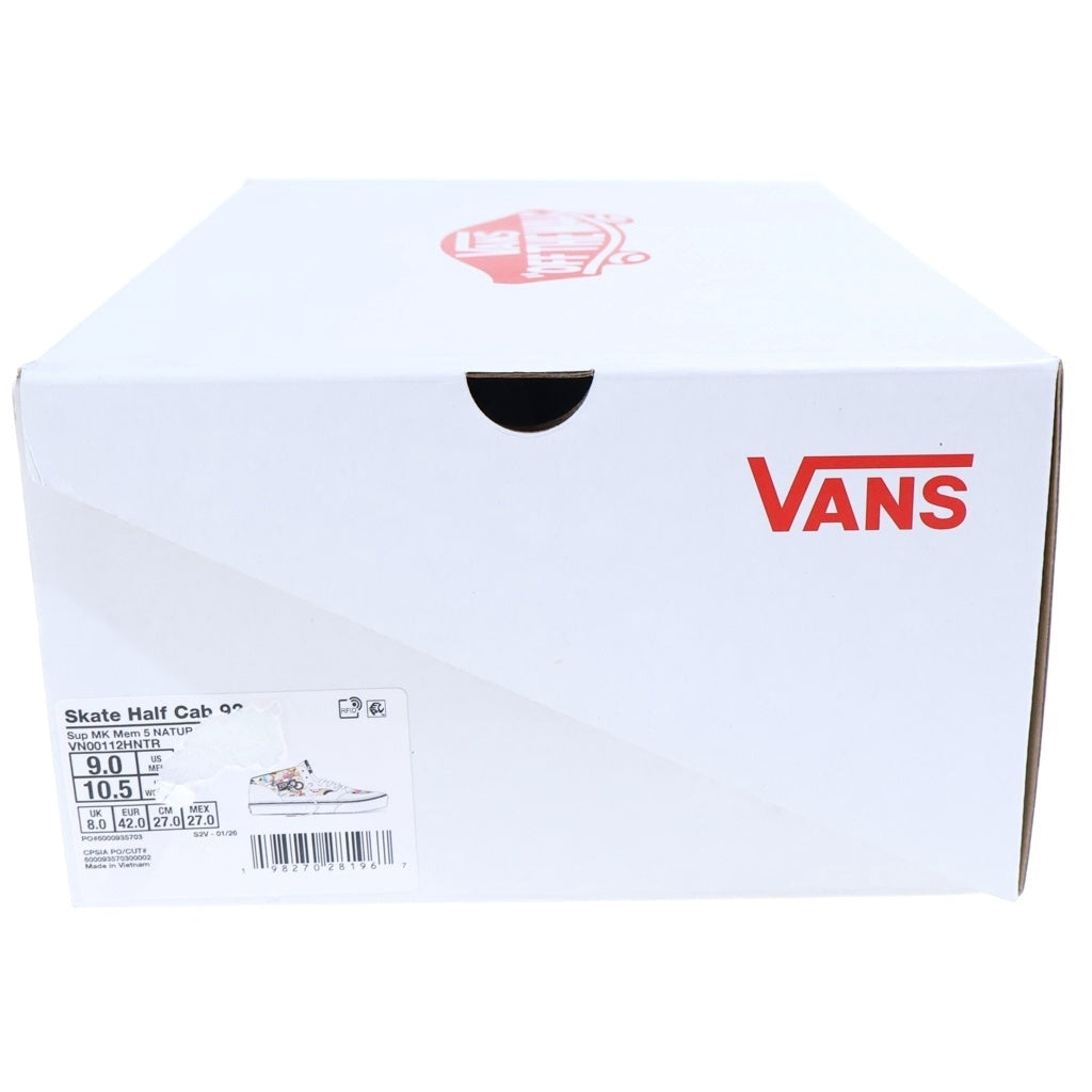 VANS(ヴァンズ) 26SS ×Mike Kelley ×SUPREME HALF CAB マイクケリー シュプリーム ハーフキャブ ミッドカットスニーカー マルチカラー US9/27cm VN00112HNTR