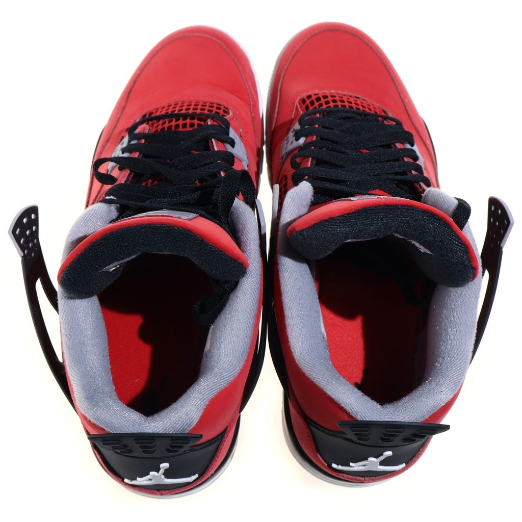 NIKE(ナイキ) AIR JORDAN 4 RETRO TORO BRAVO エアジョーダン4 レトロ トロブラボー ハイカットスニーカー レッド US12/30cm FQ8138-600