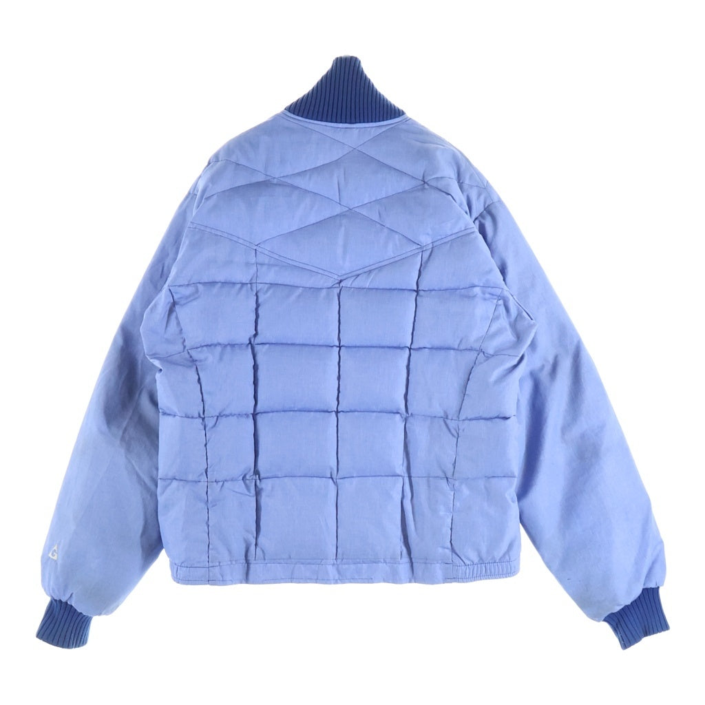 GERRY(ジェリー) 70-80S VINTAGE USA製 デカTALONZIP ヴィンテージ キルティングパファージャケット ブルー